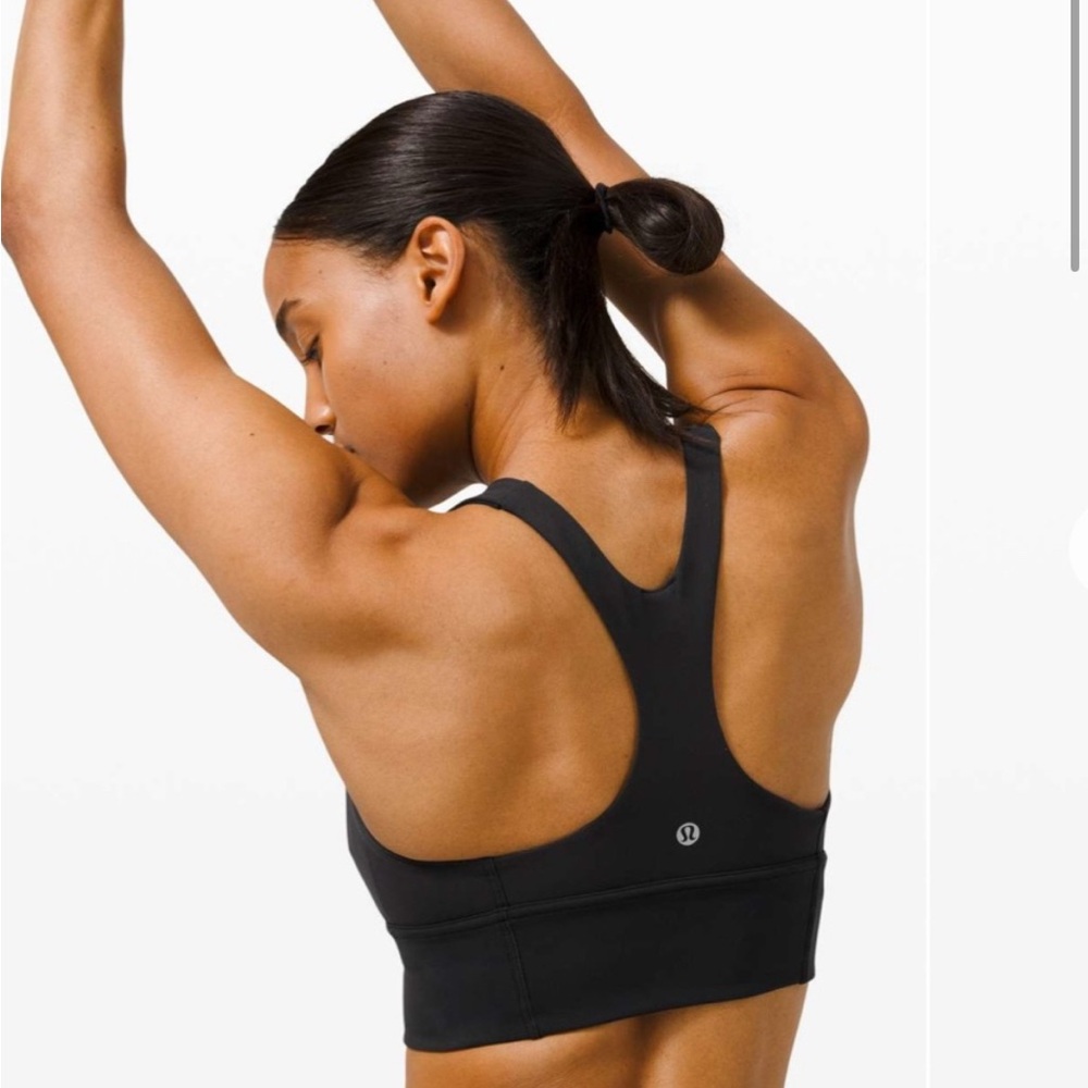 Lululemon Wunder Train Long-Line Bra *Medium Support black size 2